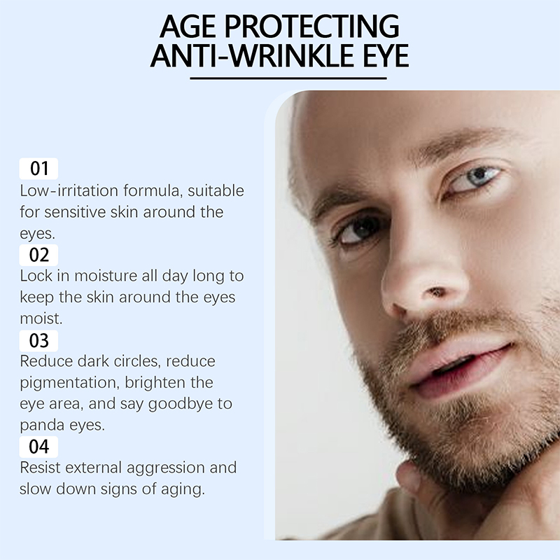 Soothing Man Eye Cream for Men to Restore Elasticity Reduce Redness