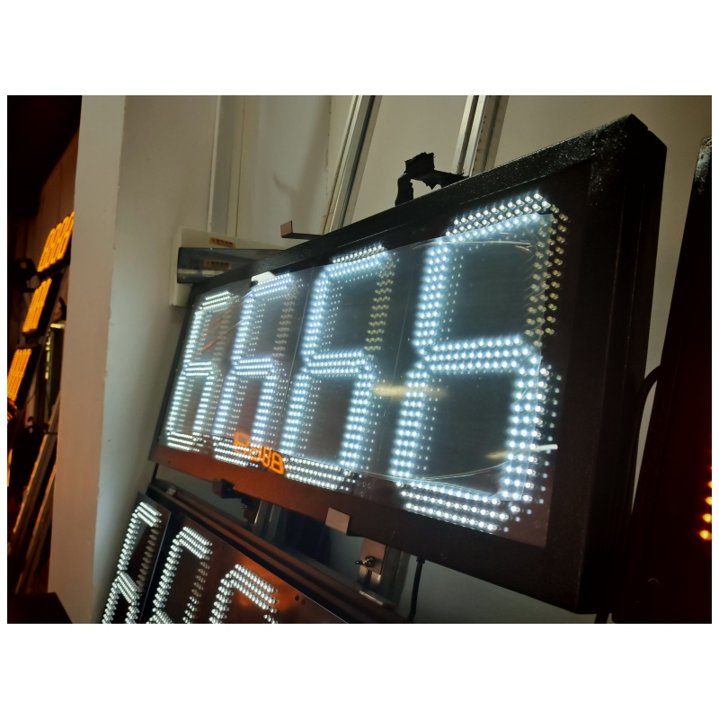 Large 24 Inch 7 Segment LED Hot Selling LED Display 4digit 7 Segment LED Display for Gas Station Signs