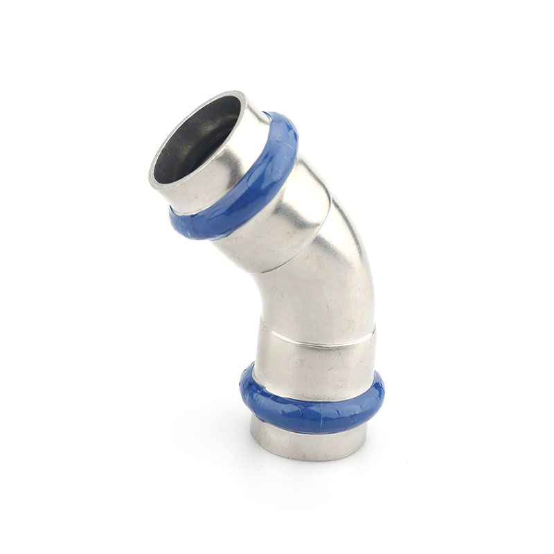 Bend Adaptor 90° with Male Thread The Press Fittings Are Made of AISI 316L/AISI 304L/ AISI 304 Stainless Steel Bsp Fitting