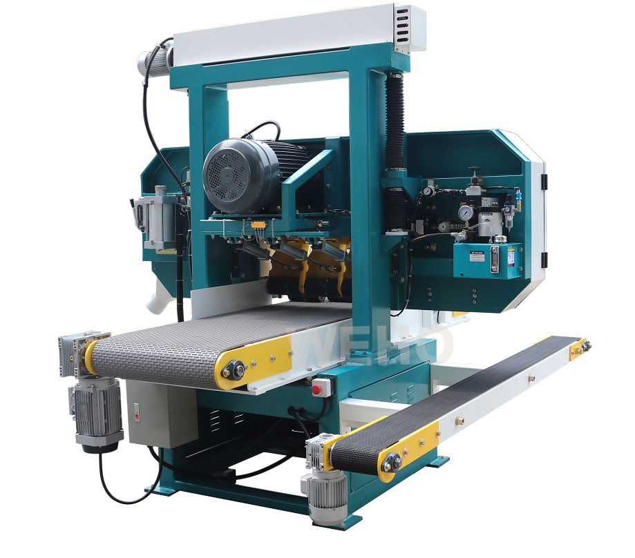 Ленточная пила по дереву автоматическая горизонтальная 28 дюймов универсальная