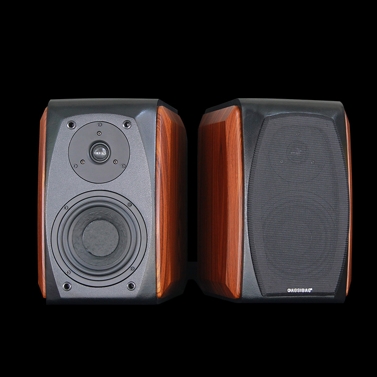 Home Theater Bookshelf HiFi Passive Speakers 2-Way