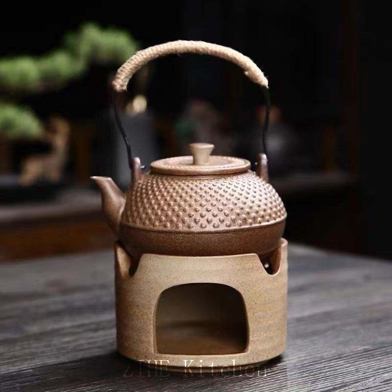 Teapot Coarse Pottery Tea Set High-Grade Tea Stove Tea Warmer Chai Kiln