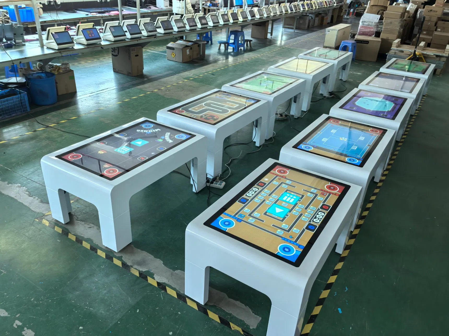 Interactive 43 Inch Android Touch Game Table Fun and Learning for Kids