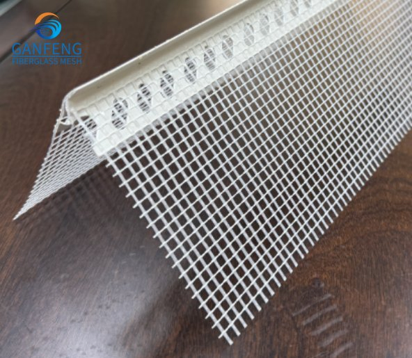 Fiberglass Mesh/Reinforced Bead Water Drip Edge PVC with Fiberglass Mesh 160g PVC 100g