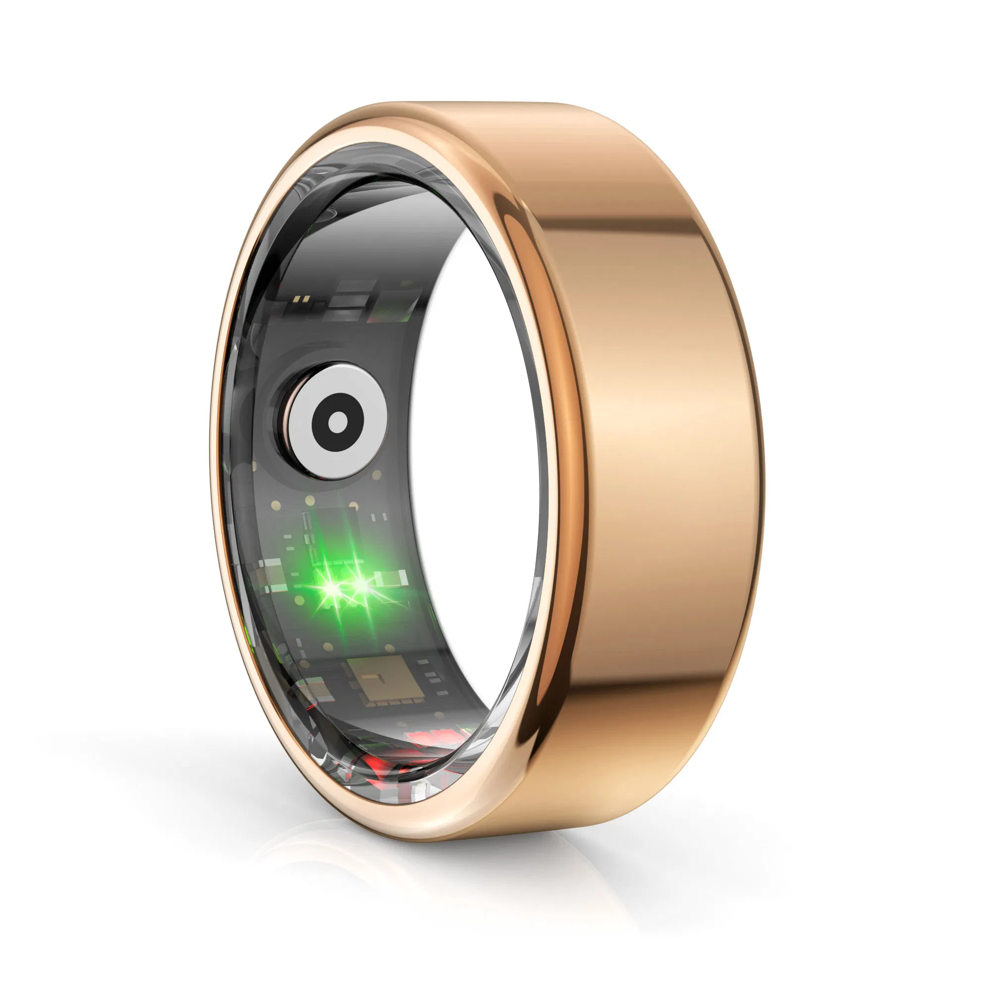 R02 Finger Ring Wearable Device Wireless Heart Rate Blood Oxygen Monitor Health Smart Ring