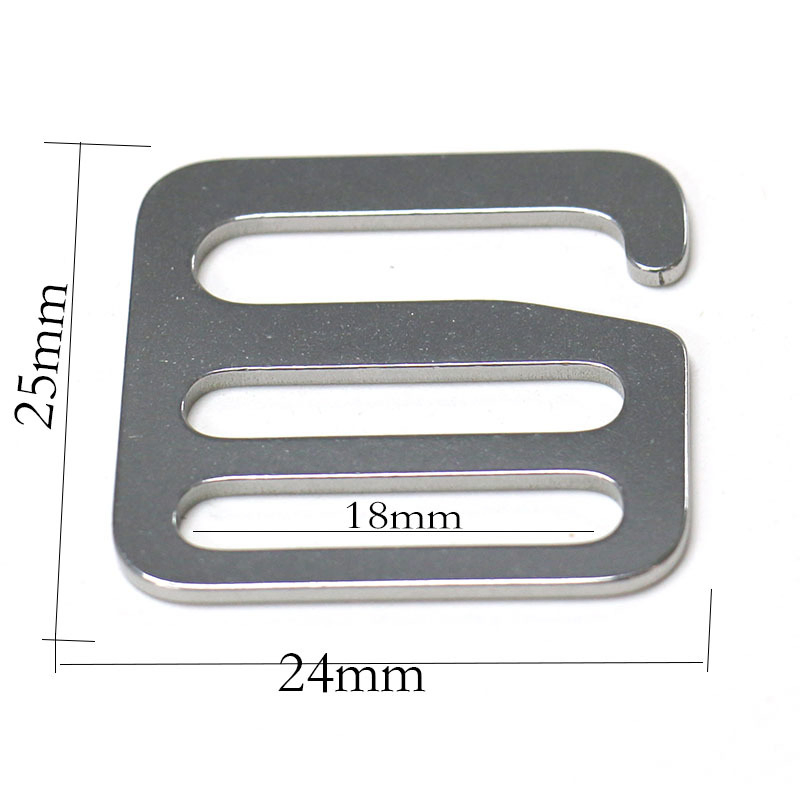 16mm-31mm Stainless Steel G Hook Buckle