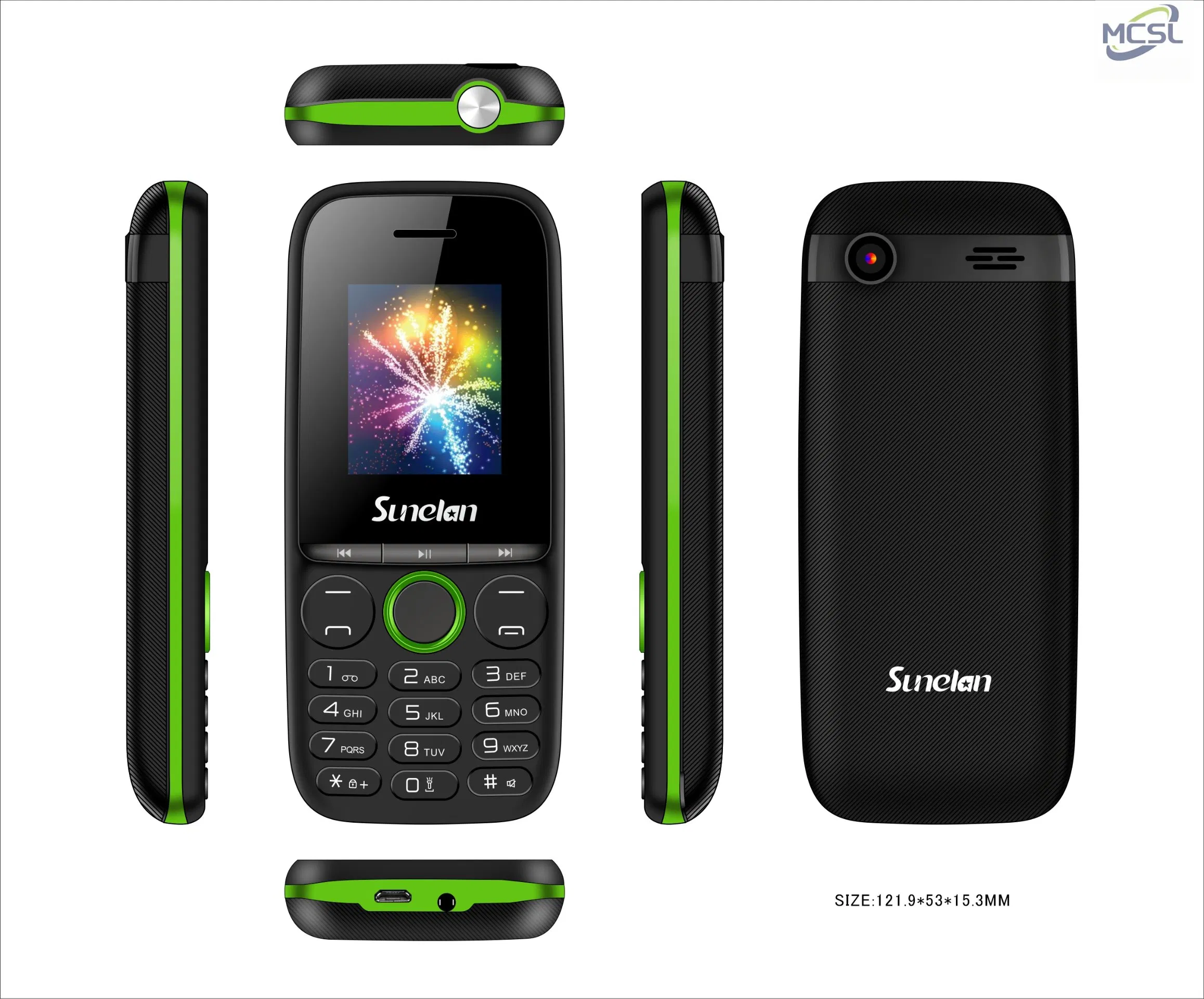 Sunelan S107: кнопочный телефон для студентов и пожилых