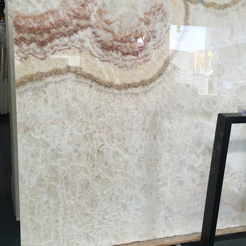 White Marble Stone/Slabs/Onyx for Flooring/Floor Tile/Background Wall Panel/Cladding/Tiles/Countertop/Workbench/Table Top