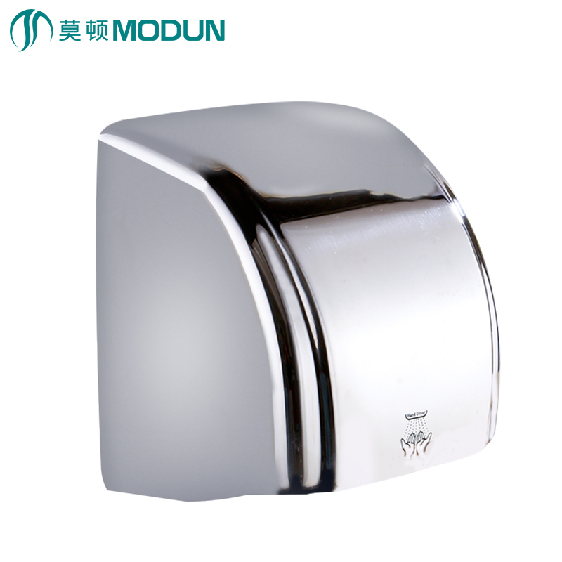 Modun Wall Mount Hygiene Stainless Steel Touchless Hand Dryer Electric Automatic Handdryer