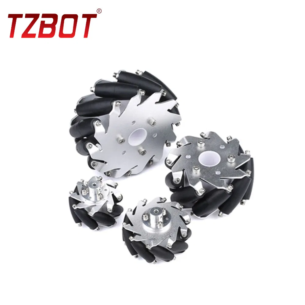 60 mm Compatible Aluminum Caster Wheel for Mecanum Wheel Agv (TZ-MW60) *