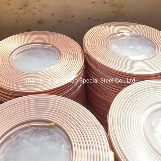 C11000 C12200 ASTM B8 Seamless Copper Pipe Brass Tube Copper Tube Pipe Cutting Processing Manufacturers Air Conditioning Copper Bar/Plate/Tube/Pipe