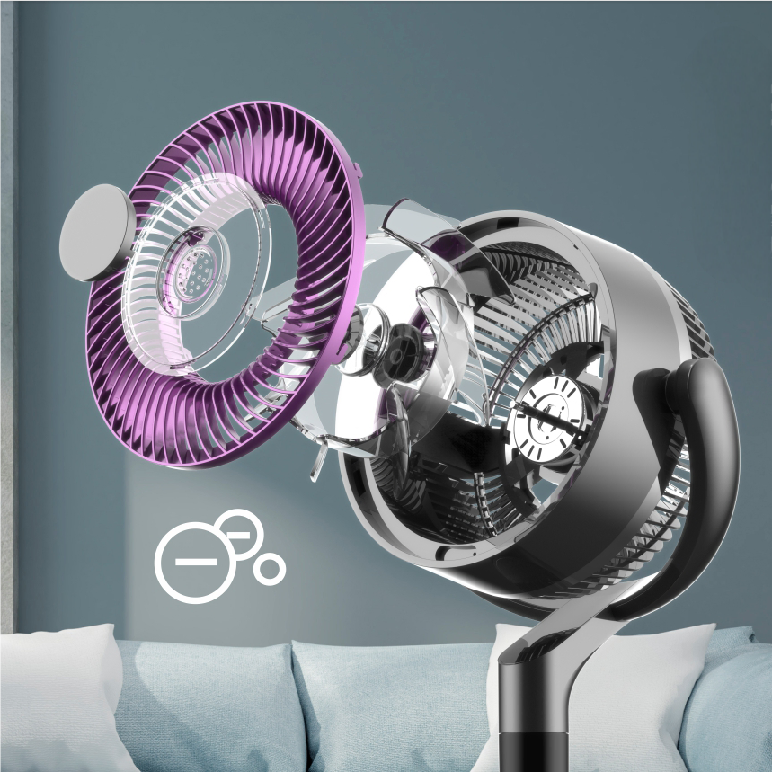 Premium 3D Oscillating Stand Fan for Superior Airflow