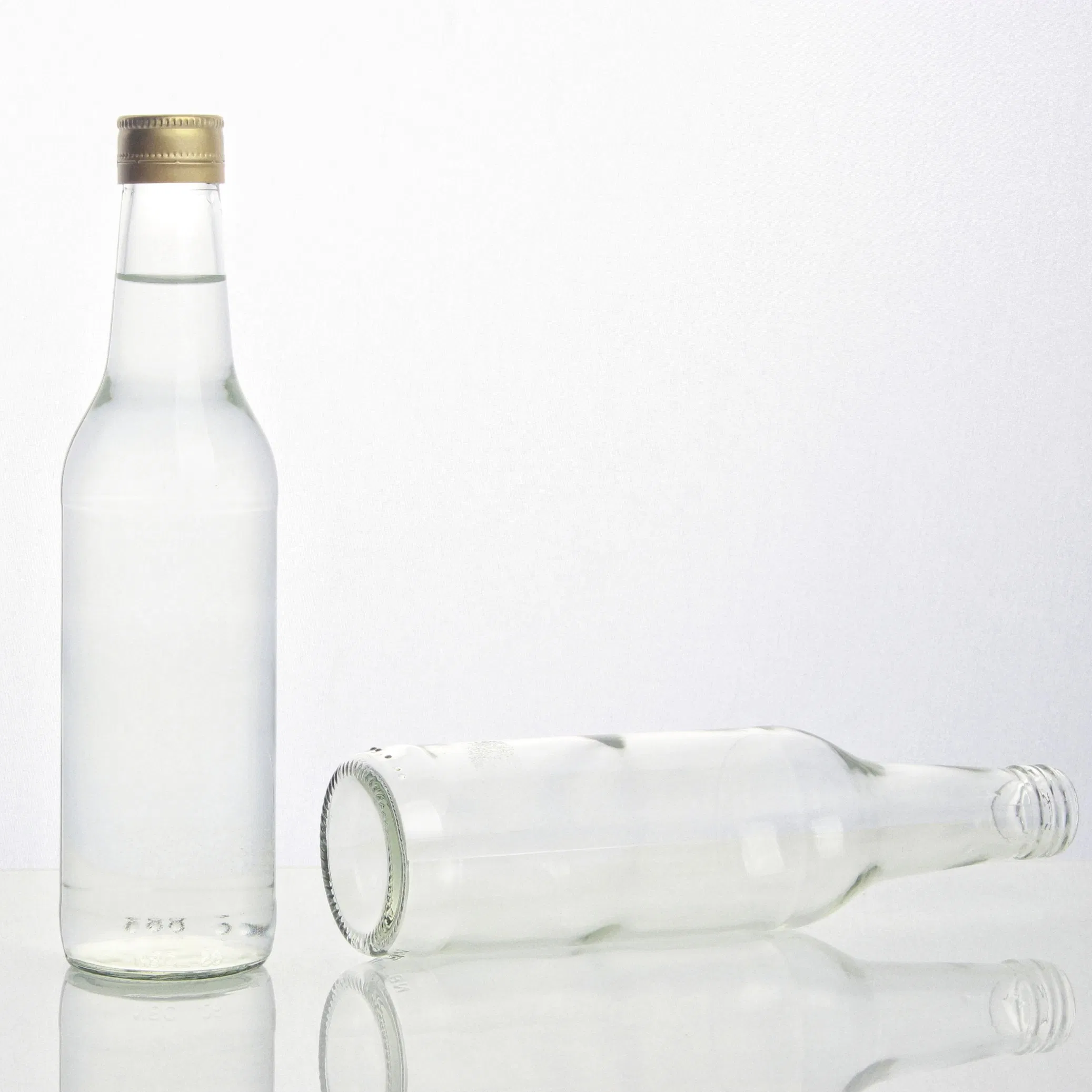 Customized 355ml 296ml 500ml 700ml Nnbp Light Glass Bottle