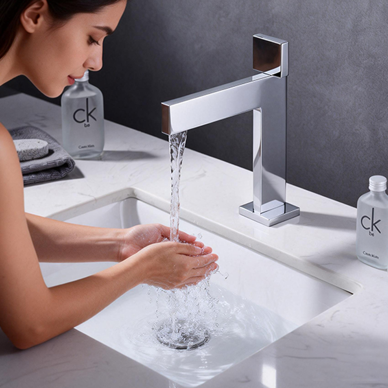 Смеситель для раковины AIM, латунь, однорычажный