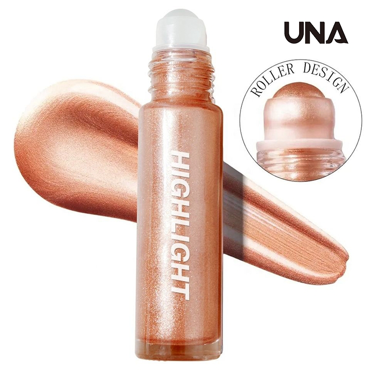 Wholesale Custom High Pigment Gold Face Creamy Highlighter Makeup Private Label Body Glow Shimmer Vegan Liquid Highlighter