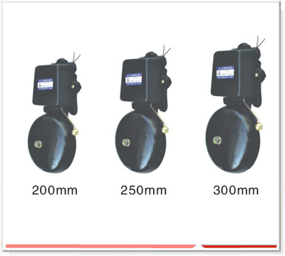 Electricl Doorbell Timbre Campana Con Placa Cromada Cast Iron Diameter 100mm