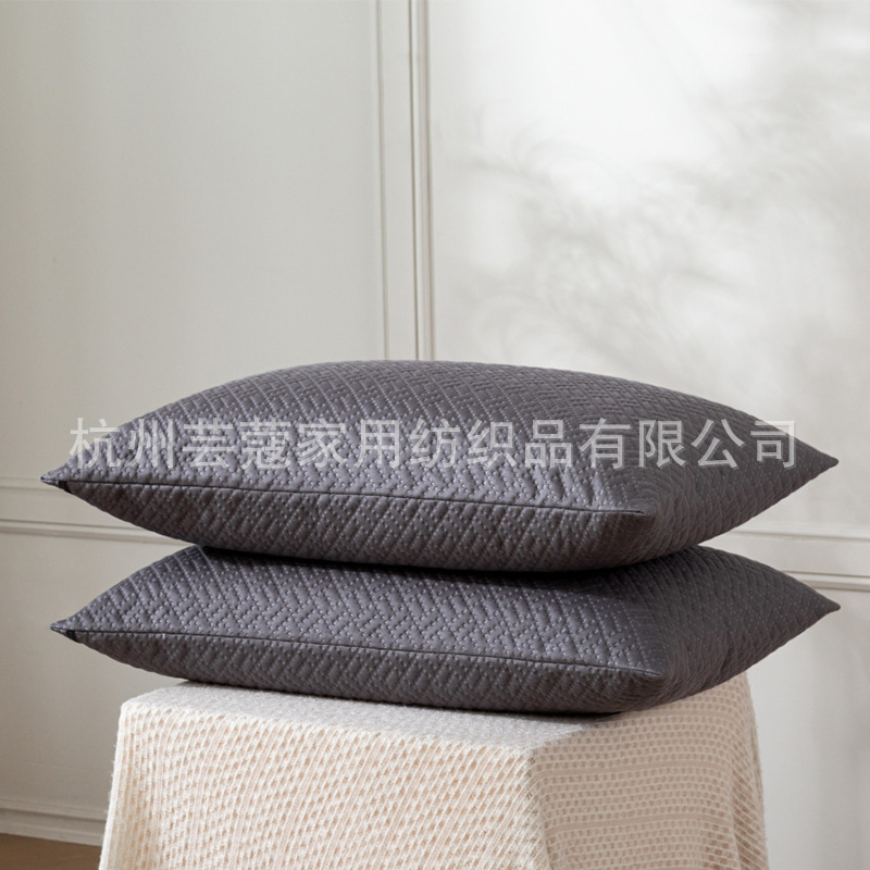 Premium Washable Cotton Pillowcase for Oil and Sweat Protection