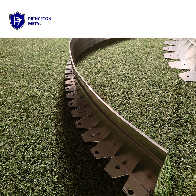 Bendable Aluminum Garden Edging Metal Landscape Grass Bed Edge Garden Decorative Border