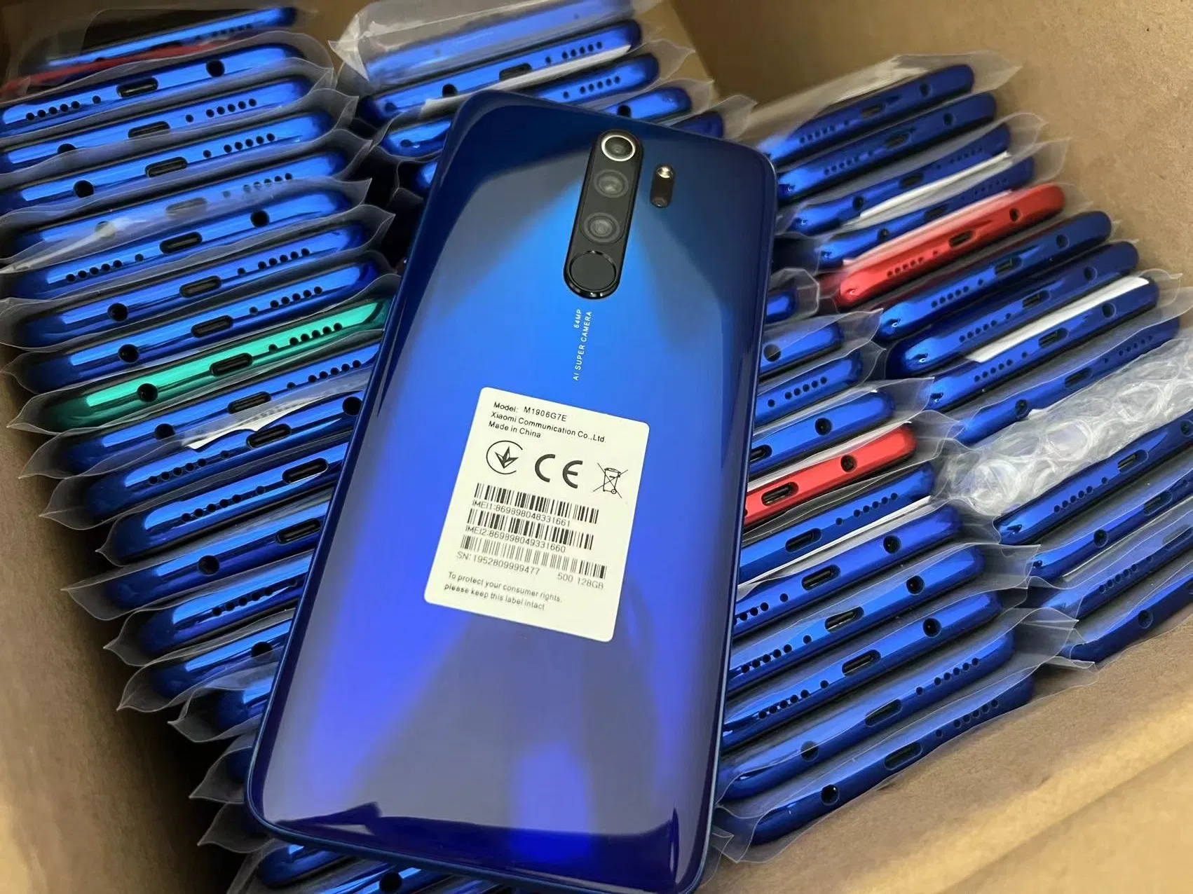 Hot Second Hand Used Mobile Phone Second-Hand Phone Smart Phone for Note 8 PRO 64GB 6.53 Inches