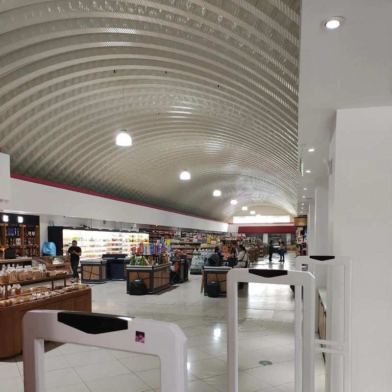 Customized Modern Easy-Installation Steel Structure Supermarket with Free Design
