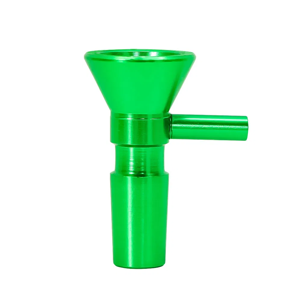 4 Colors Water Pipe Bubbler DAB Rig 14mm Metal Bowl