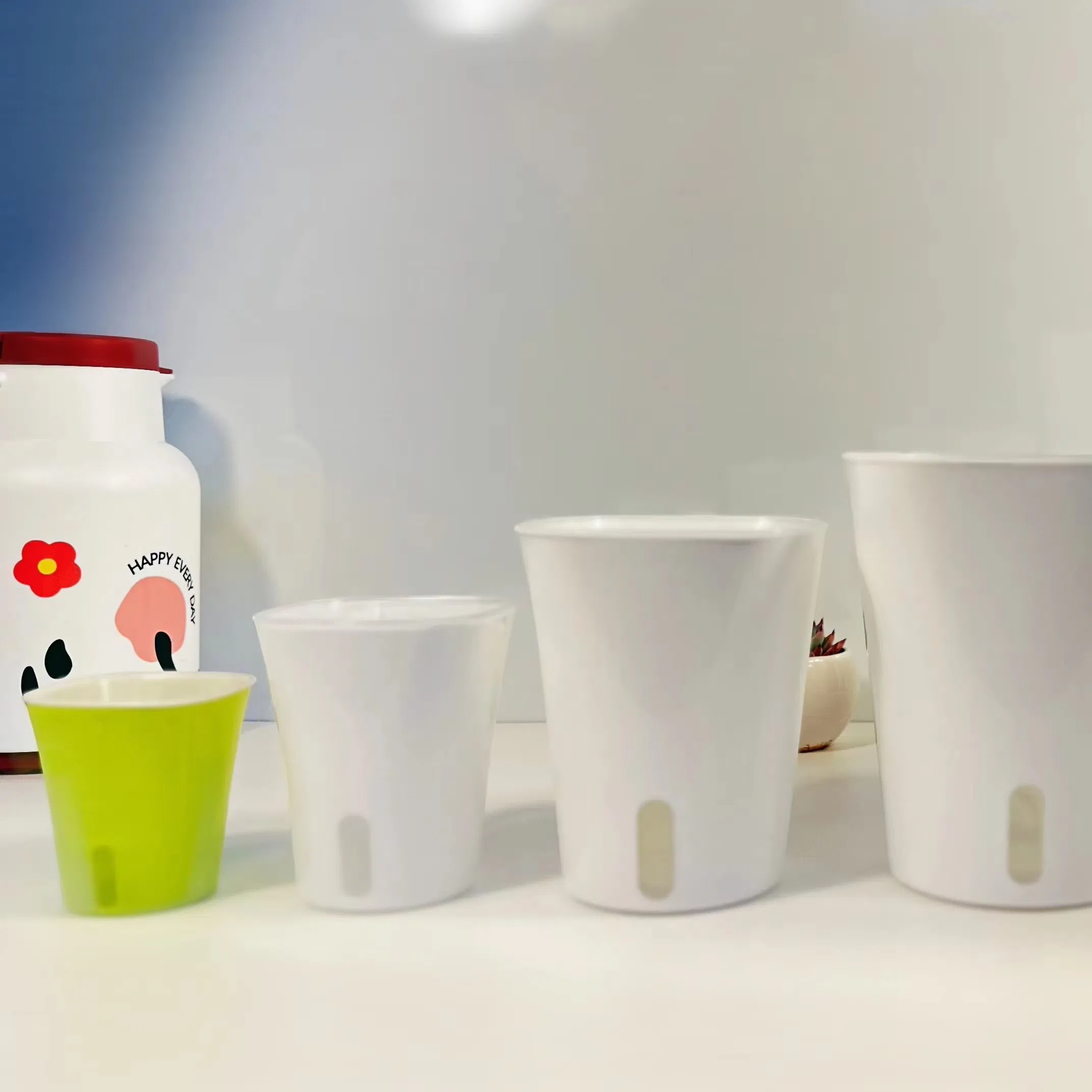 Кашпо с автополивом для дома, пластиковое