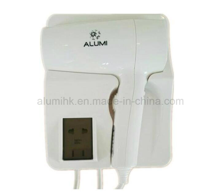 Wall Mounted Hair Dryer for Hotel Bathroom