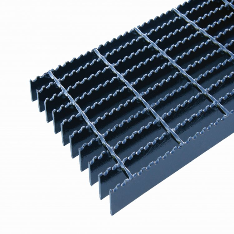 Hot DIP Galvanized Grating Plate G355*30*100 Platform Step Steel Grating