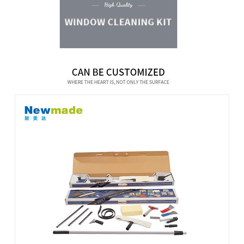 Professional Window Cleaning Kit Multipurpose 22 PCS Tools H1141