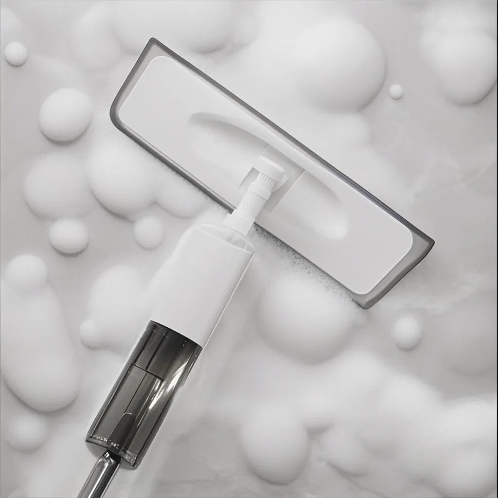 Custom Logo Microfiber Chenille Spray Mop for Floor Cleaning Dry Wet Magic Flat Mop for Wood Laminate Ceramic Tiles