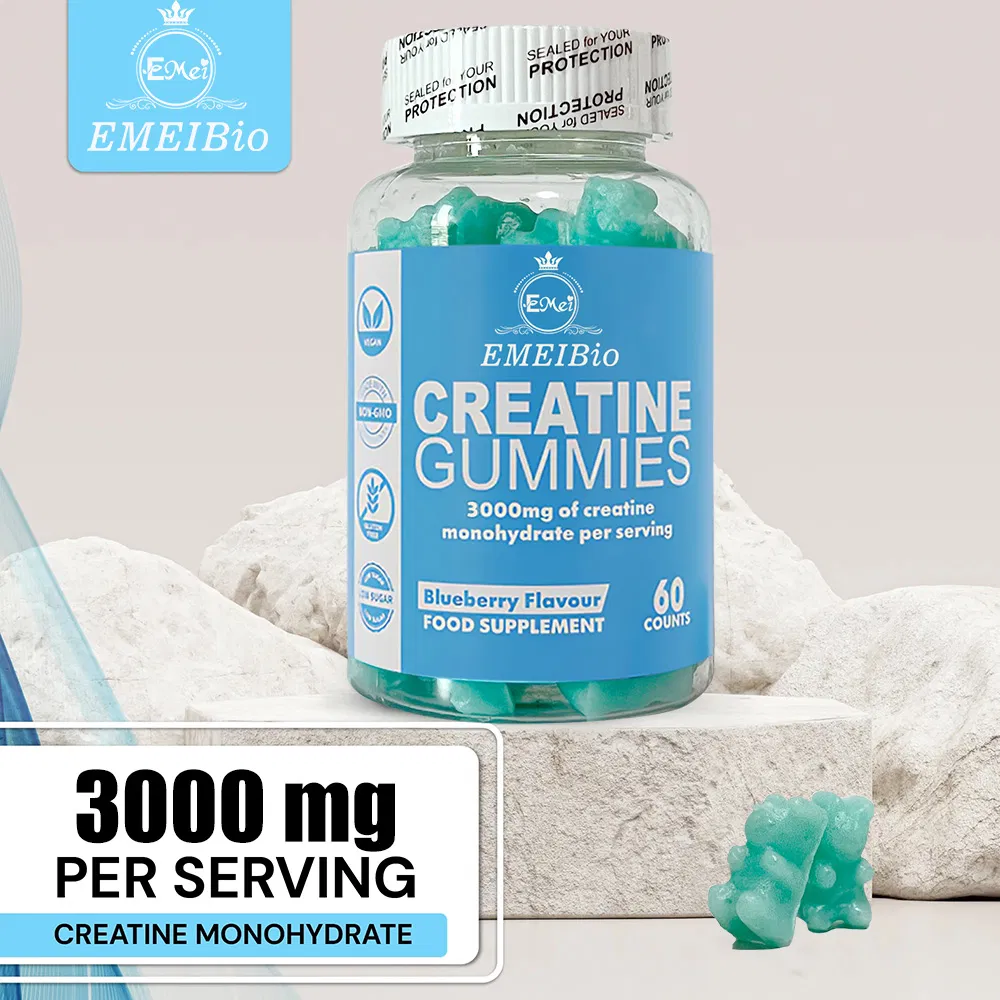 Own-Brand Creatine Energy Supplement Shilajit Sports Collagen Gummies Increase Energy Creatine Monohydrate Gummy
