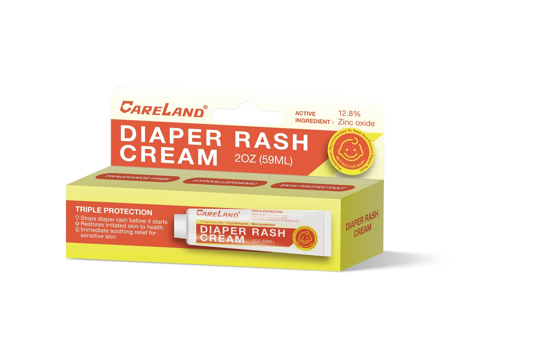 Baby Skin Care Redness Soothing Medicated Newborn Diaper Rash Cream