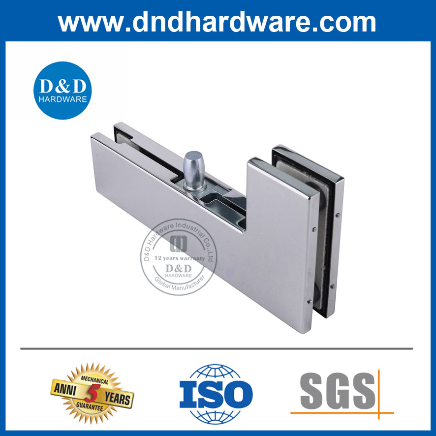 Glass Door Hot Sell Hardware Corner Patch Fitting in Stainless Steel