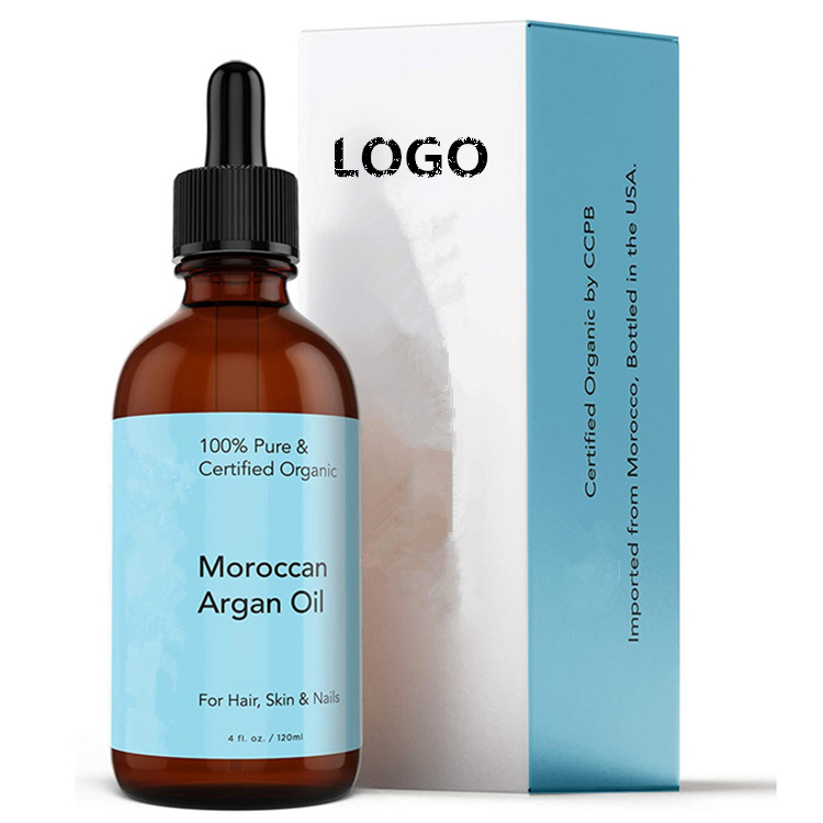 OEM Custom Organic Moroccan Argan Hair Growth Oil for Dry Scalp Treatment