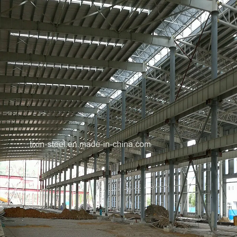Good Facade Prefabricated Building Steel Frame Storage Shed Steel Construction