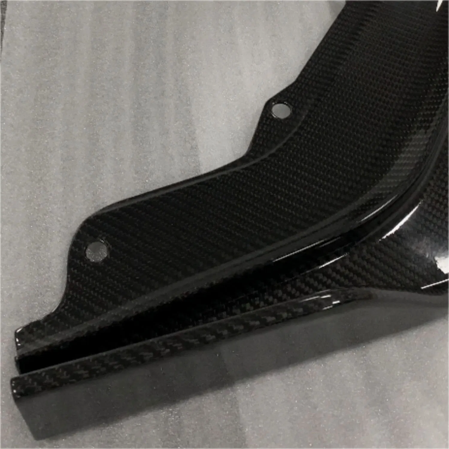 Универсальный передний спойлер из карбона для Honda Civic Type R 2023