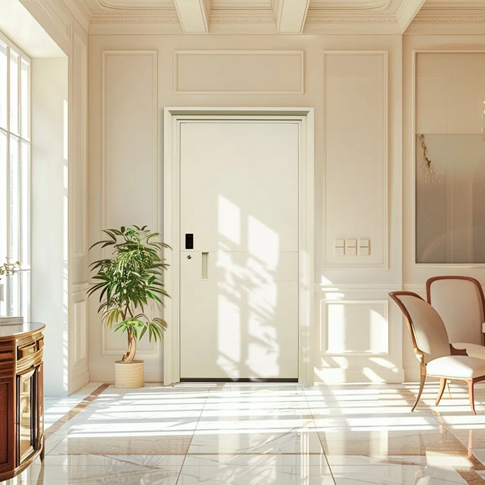 Современная алюминиевая входная дверь для виллы и отеля