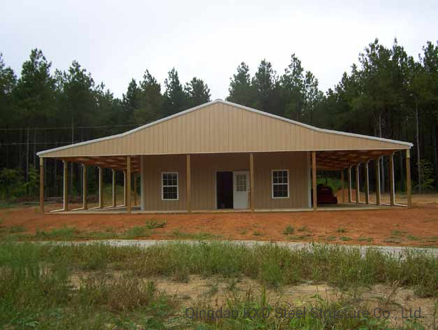 Prefabricated Construction Light Steel Structure Shed