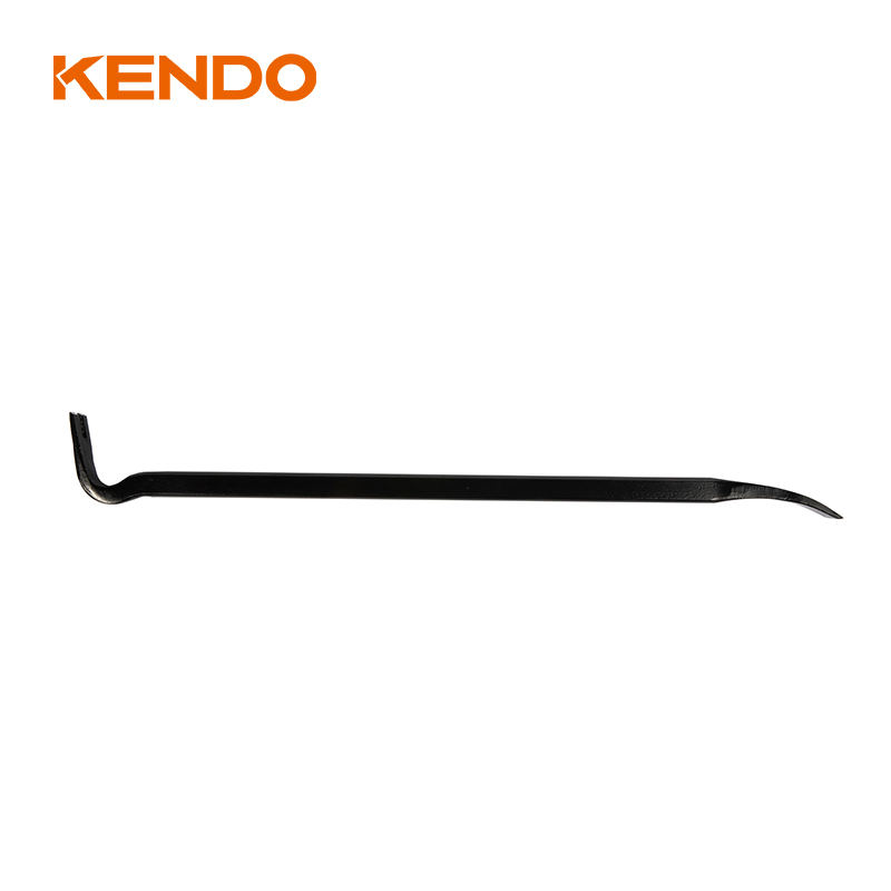 Kendo American Type Demolition Bar Angled Chisel on One End for Prying and Lifting and The Other End with a Rounded 90° Nail Puller