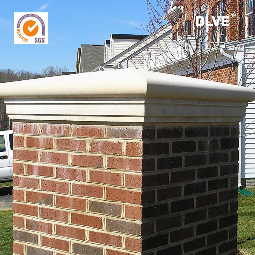 Good Price Outdoor Yard Decorative Stone Pillar Caps for House Mcy-34