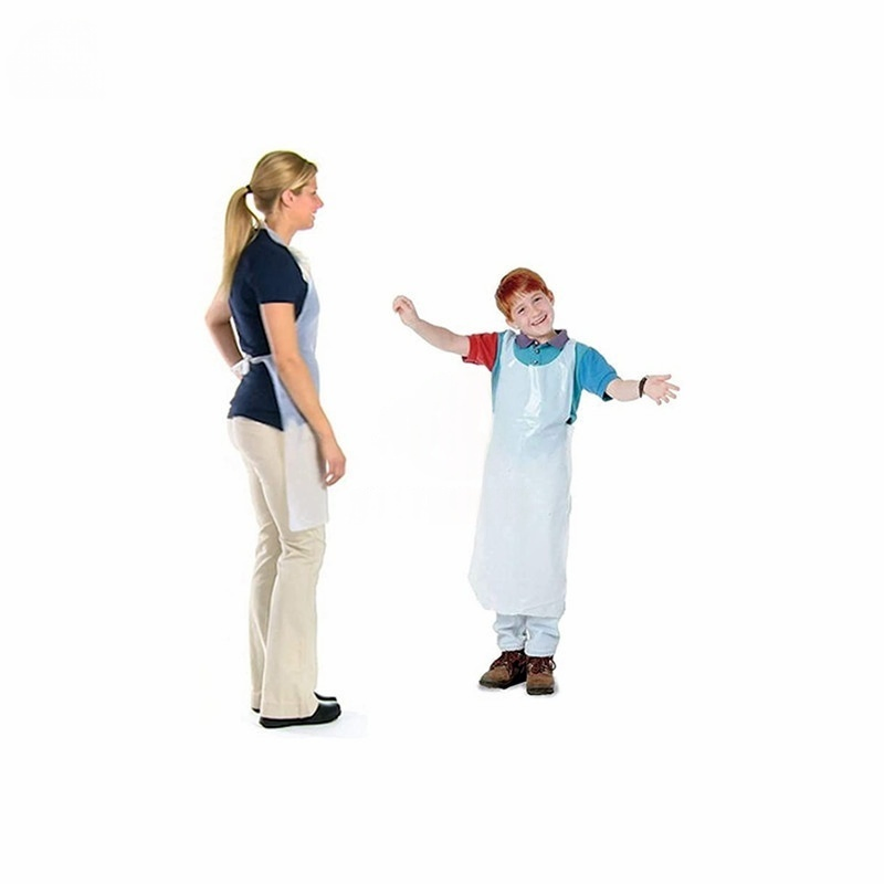 PE Apron Used for Food Service/Medical/Laboratory/ Industrial Settings