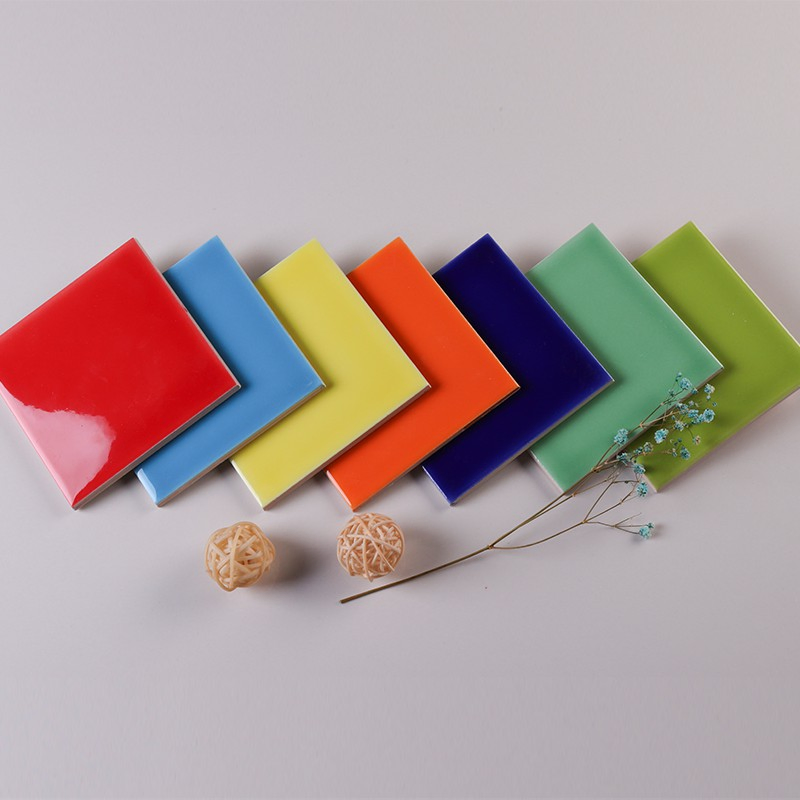 10X10cm Ceramic Bathroom Tile Kitchen Back Splash Subway Wall Tile and Floor Tile