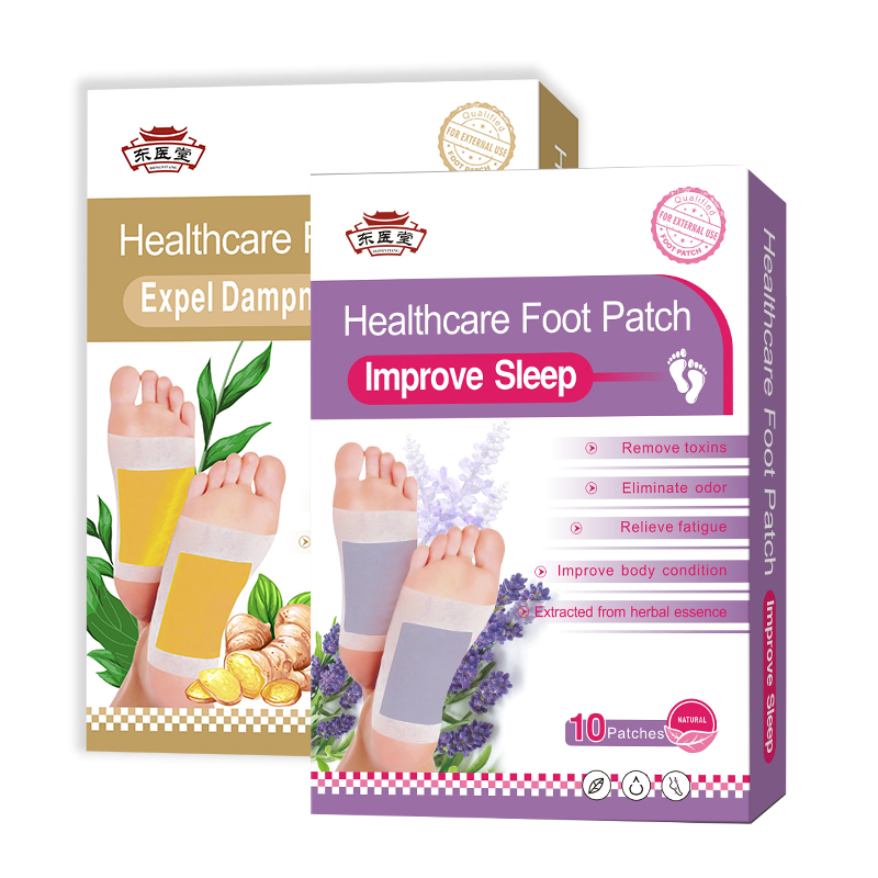 ODM/OEM Chinese Medicine Ginger Deep Remove Toxins Sleep Foot Detox Patch