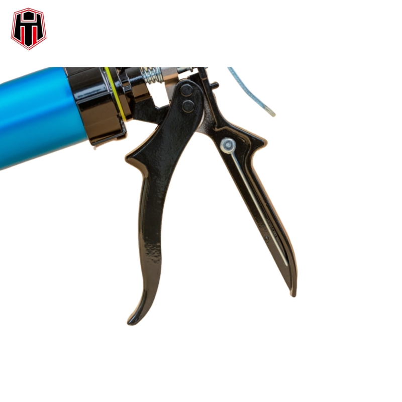 Heavy-Duty Blue Caulking Gun for Home Repair and Sealing