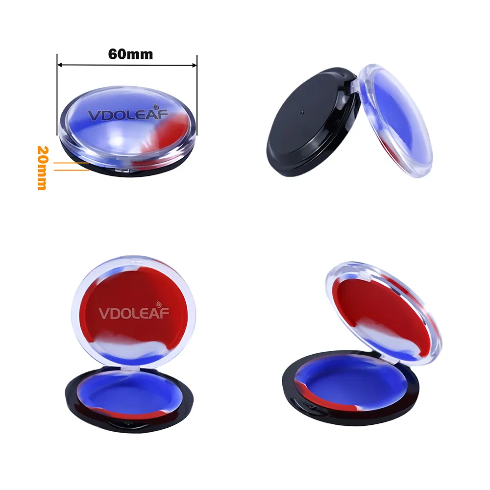 Herb Accessories Silicone Tobacco Container Wholesales Logo Custom