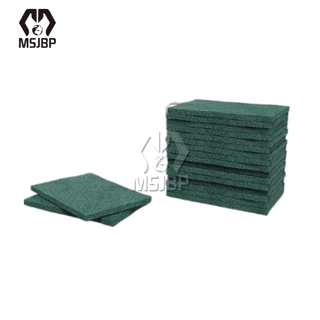 Msjbp Scouring Pad China Factory 320# 7802 Non-Woven Abrasive Hand Pads