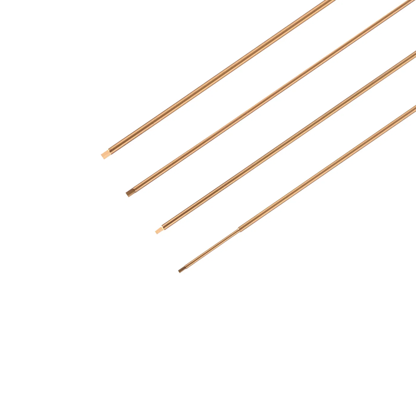 Blue Handle Titanium Steel Hex Screwdriver Wrench 4PCS Kit