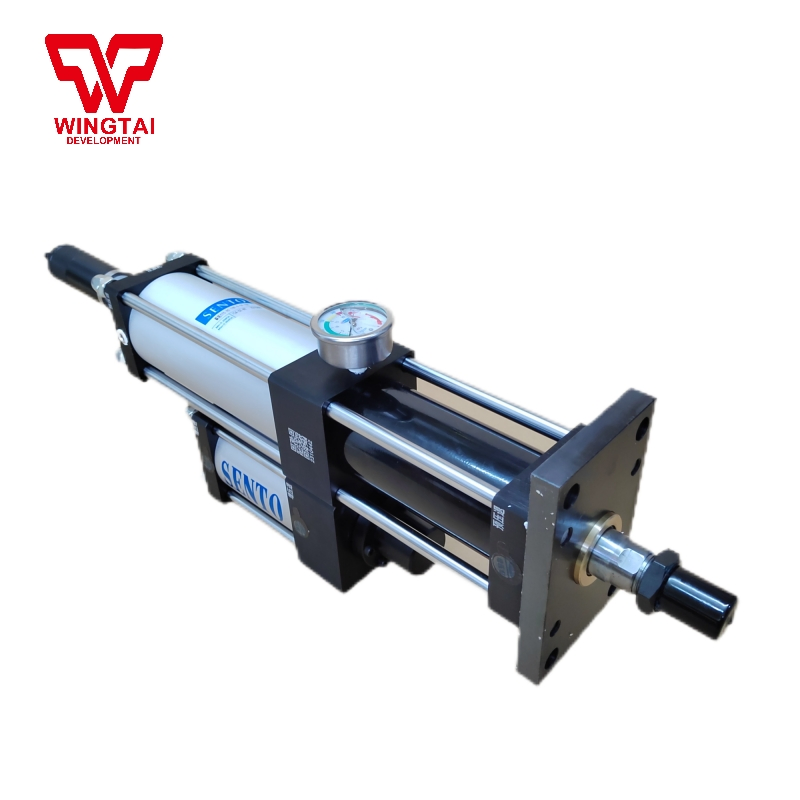 Газожидкостный усилительный цилиндр Sento STG-80-100-5-5T-100