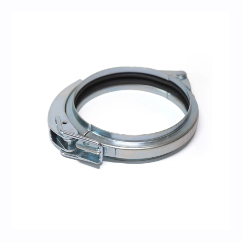 80mm Galvanized Steel Air Duct Clamp for Dust Collection System