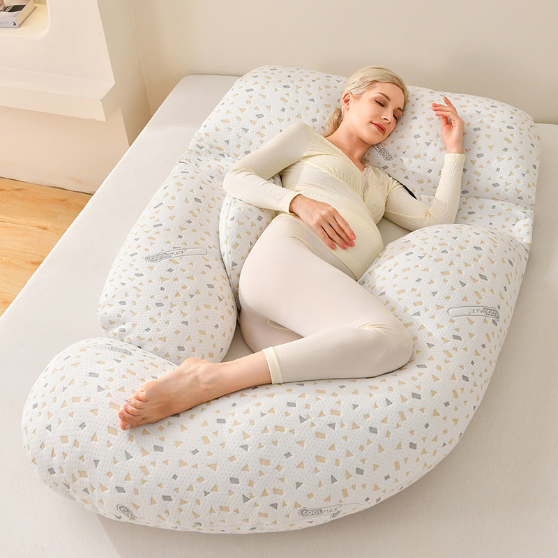 Pregnancy Pillows, U-Shape Maternity Pillow with Cotton Removable Cover